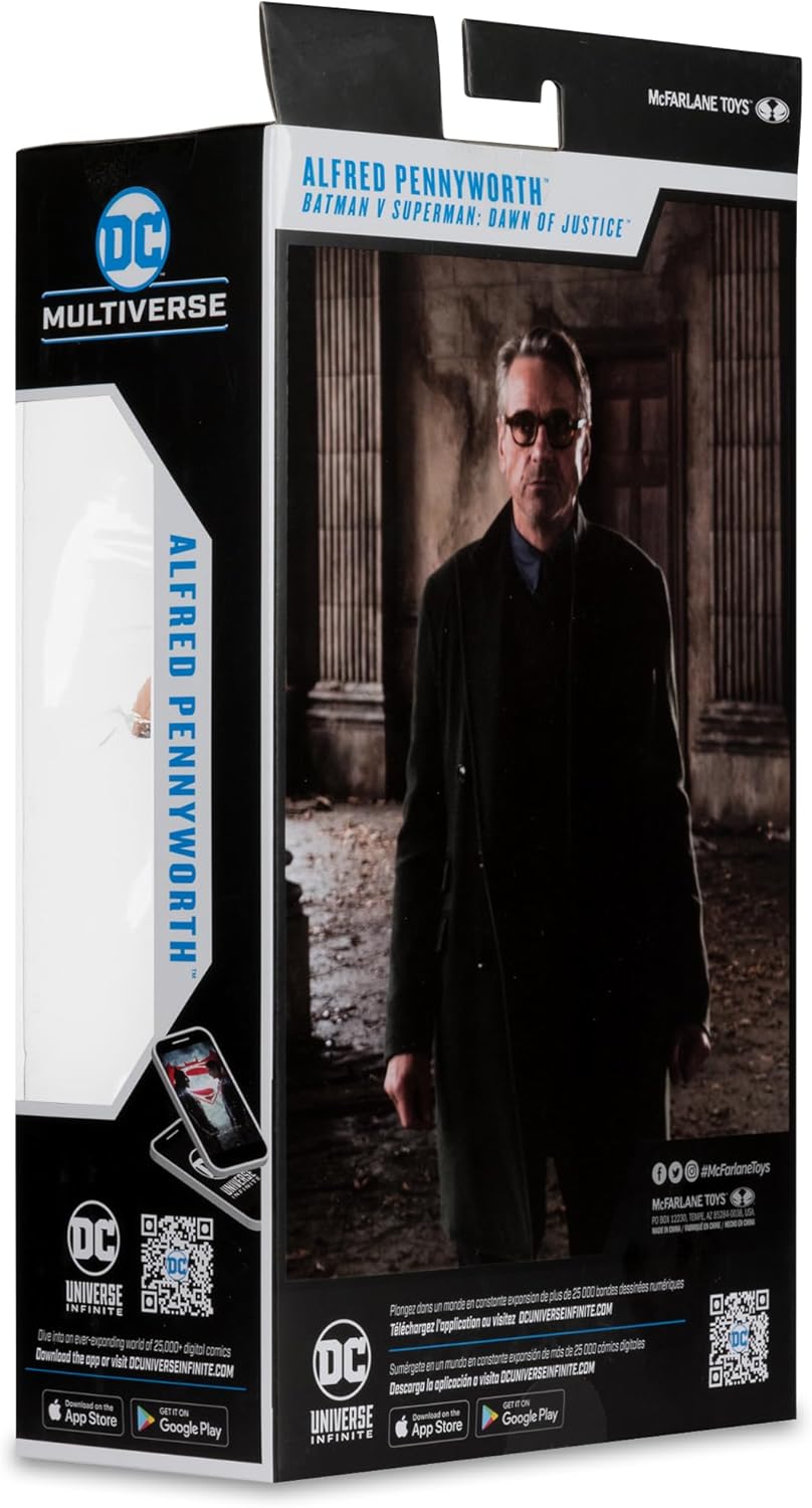 McFarlane DC Multiverse Alfred Pennyworth (Batman v Superman: Dawn of Justice) 7in Action Figure Toys