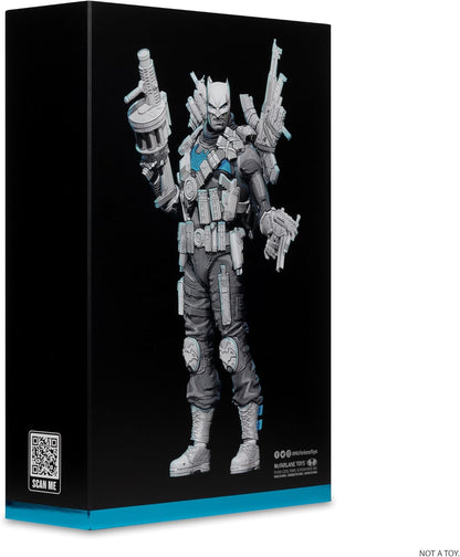 McFarlane Toys DC The Grim Knight Black and White Figure with Accent Gold Label, 7-Inch