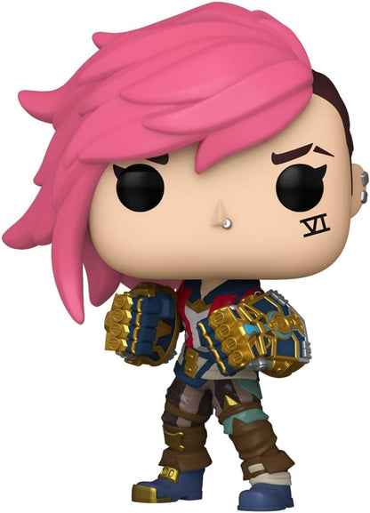 Funko Pop! TV: Arcane LoL - Vi - Arcane: League Of Legends - Collectable Vinyl Figure - Gift Idea - Official Merchandise - Toys for Kids & Adults - TV Fans - Model Figure for Collectors and Display