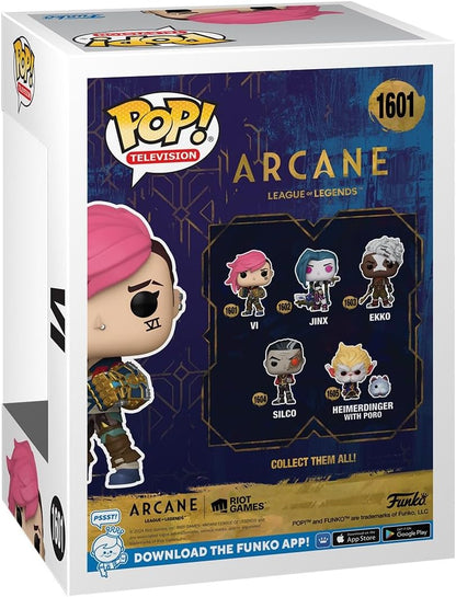 Funko Pop! TV: Arcane LoL - Vi - Arcane: League Of Legends - Collectable Vinyl Figure - Gift Idea - Official Merchandise - Toys for Kids & Adults - TV Fans - Model Figure for Collectors and Display