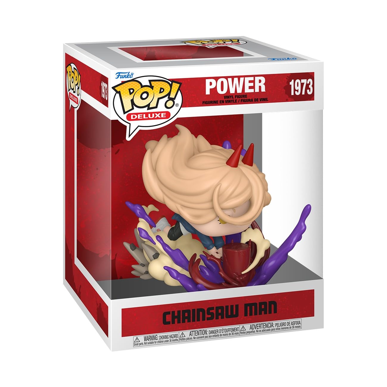 Funko Pop! Deluxe: Chainsaw Man - Power - (Blood Mallet) - Vinyl-Sammelfigur - Geschenkidee - Offizielle Handelswaren - Spielzeug Für Kinder und Erwachsene - Anime Fans - Modellfigur Für Sammler