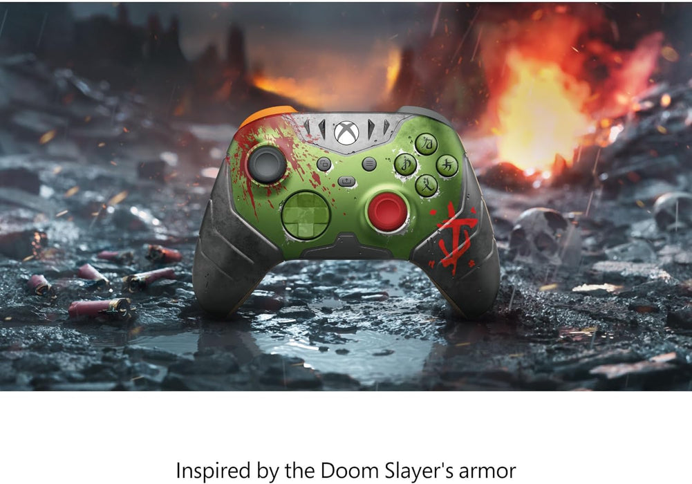 Xbox Wireless Controller – DOOM: The Dark Ages Limited Edition for Xbox Series X|S, Xbox One, PCs, and Cloud-Enabled Devices
