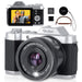 Rollei - Powerflex 10X Retro I 64 Mp Digital Camera With 4K