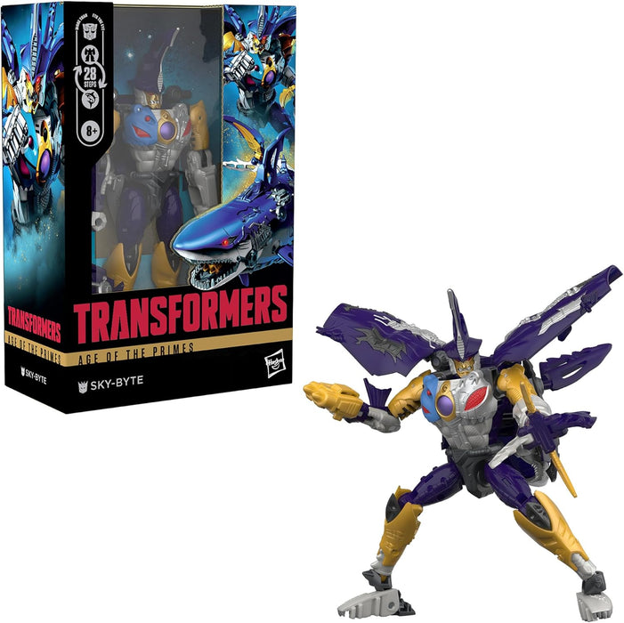 Transformers Age of the Primes Voyager Class Sky-Byte Action Figure