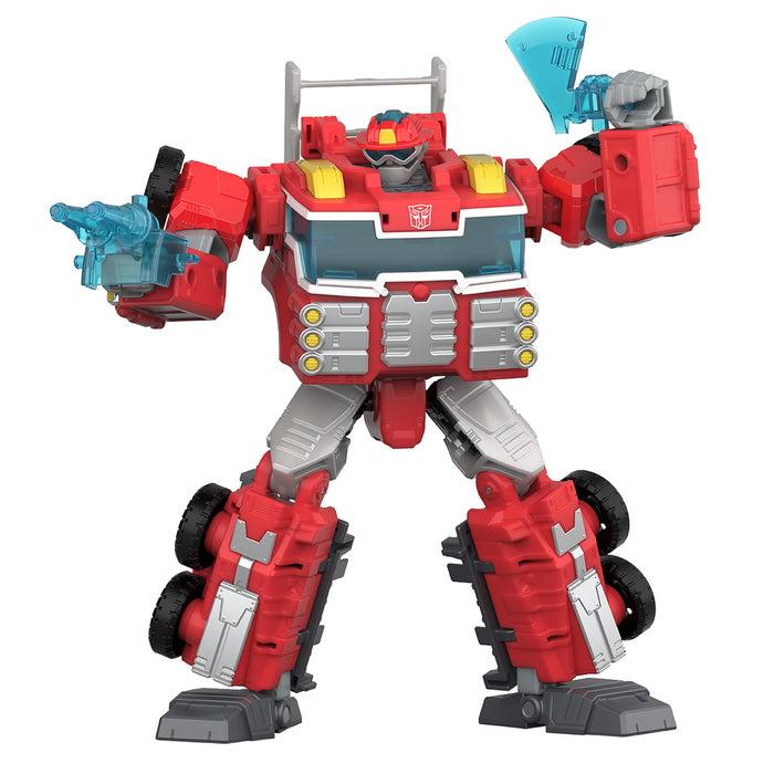 Transformers, Age of the Primes Voyager Class, Rescue Bot Heatwave, action figure