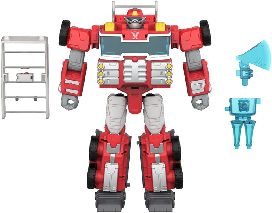 Transformers, Age of the Primes Voyager Class, Rescue Bot Heatwave, action figure