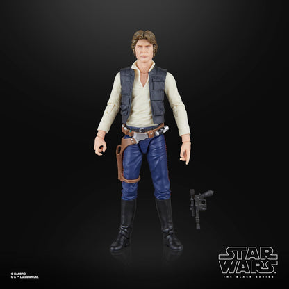 Star Wars The Black Series Han Solo, Star Wars: Eine Hoffnung Premium Action-Figur zum Sammeln (15 cm
