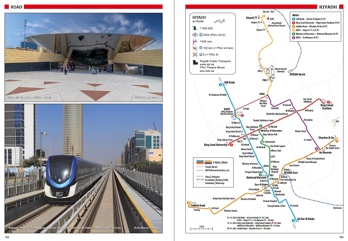 Tram Atlas Nordafrika & Naher Osten: North Africa & Middle East