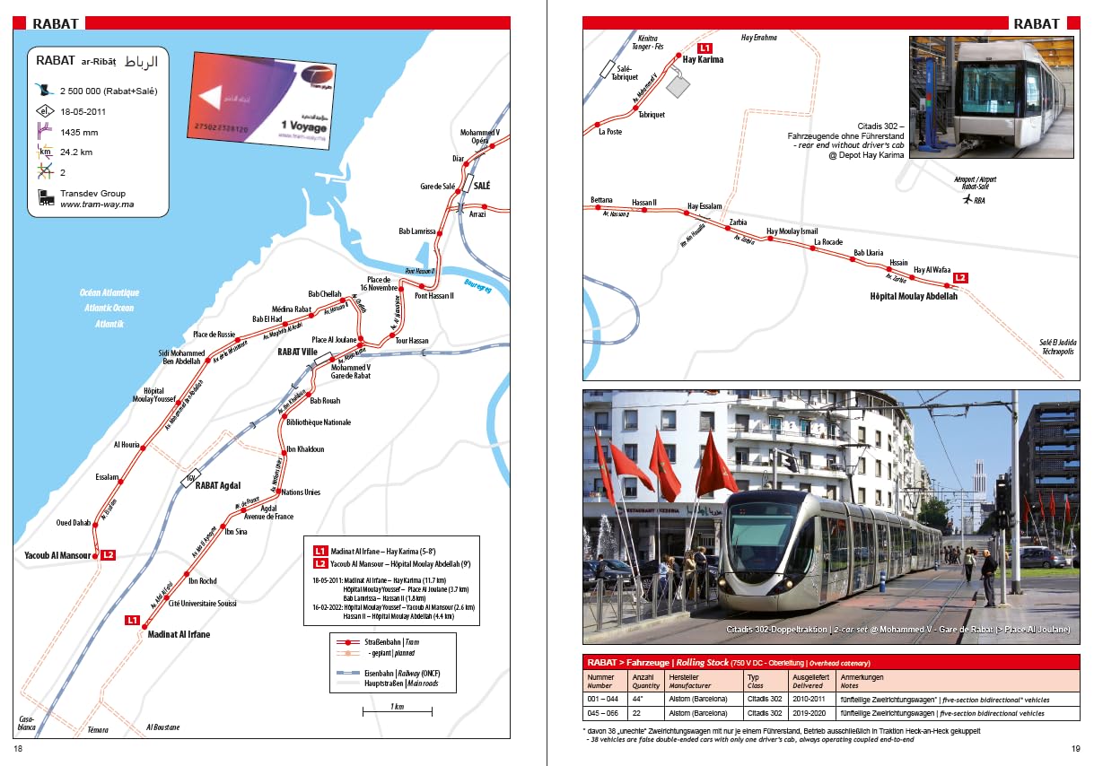 Tram Atlas Nordafrika & Naher Osten: North Africa & Middle East