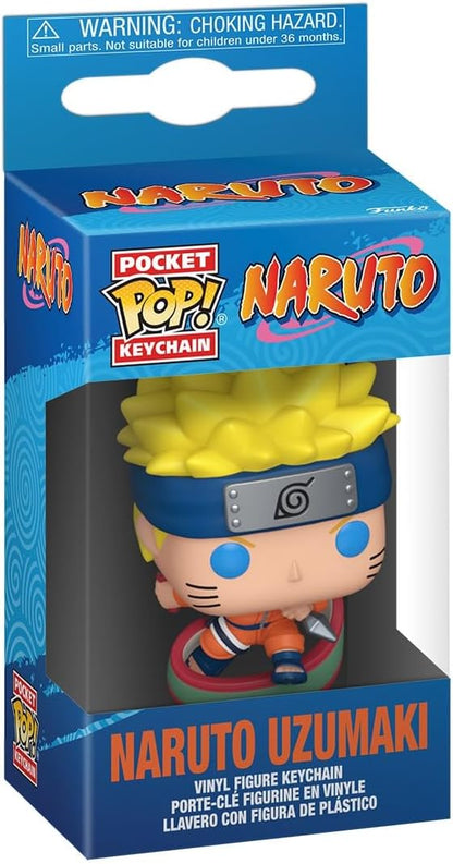 Funko Pop! Keychain: Naruto Uzumaki Classic - Naruto Uzumaki Novelty Keyring - Collectable Mini Figure - Stocking Filler - Gift Idea - Official Merchandise - Anime Fans - Backpack Decor