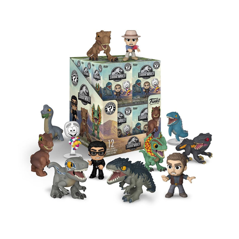 Funko Mystery Mini: Jurassic Park - 1 Of 12 To Collect - Blind Purchase- Figura in Vinile da Collezione - Idea Regalo - Merchandising Ufficiale - Giocattoli per Bambini e Adulti - Movies Fans