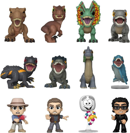 Funko Mystery Mini: Jurassic Park - 1 Of 12 To Collect - Blind Purchase- Figura in Vinile da Collezione - Idea Regalo - Merchandising Ufficiale - Giocattoli per Bambini e Adulti - Movies Fans