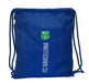 Safta F.C. Barcelona Navy Blue – Sports Bag Backpack, Drawstring Closure, Rucksack, Ideal for Children of Different Ages, Comfortable and Versatile, Quality and Resistance, 35 x 45 cm, navy, M, Casual