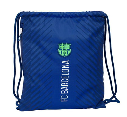 Safta F.C. Barcelona Navy Blue – Sports Bag Backpack, Drawstring Closure, Rucksack, Ideal for Children of Different Ages, Comfortable and Versatile, Quality and Resistance, 35 x 45 cm, navy, M, Casual