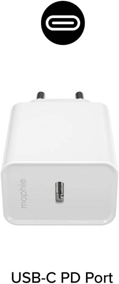 Essentials-Wall Plug-USB-C-20W-White-EU