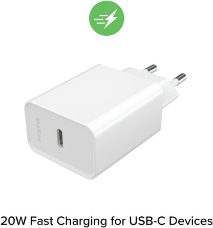 Essentials-Wall Plug-USB-C-20W-White-EU