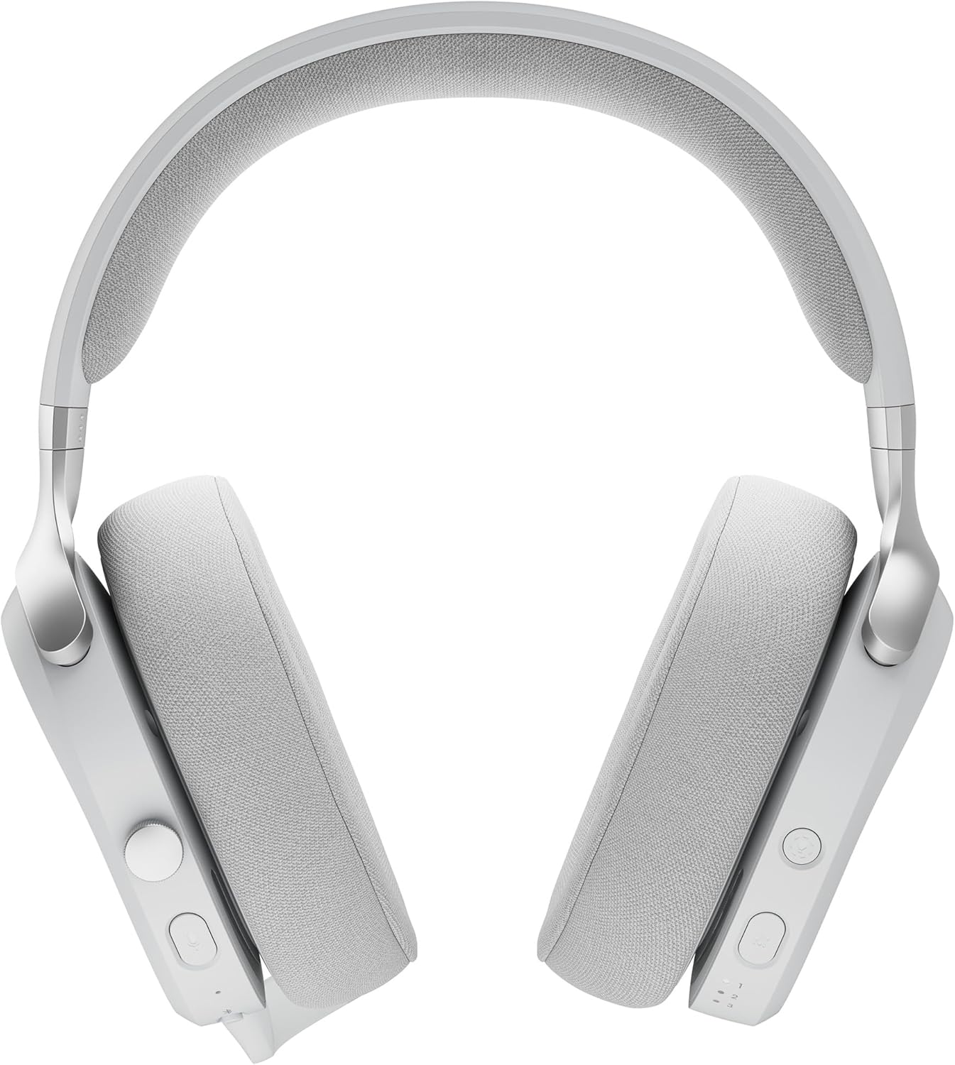 Fractal Design Scape Light - Wireless PC Gaming Headset - Detachable Flip-To-Mute Microphone with Noise Cancellation - Battery Life Up To 40 Hours - Configurable Ambient Lighting - Gray