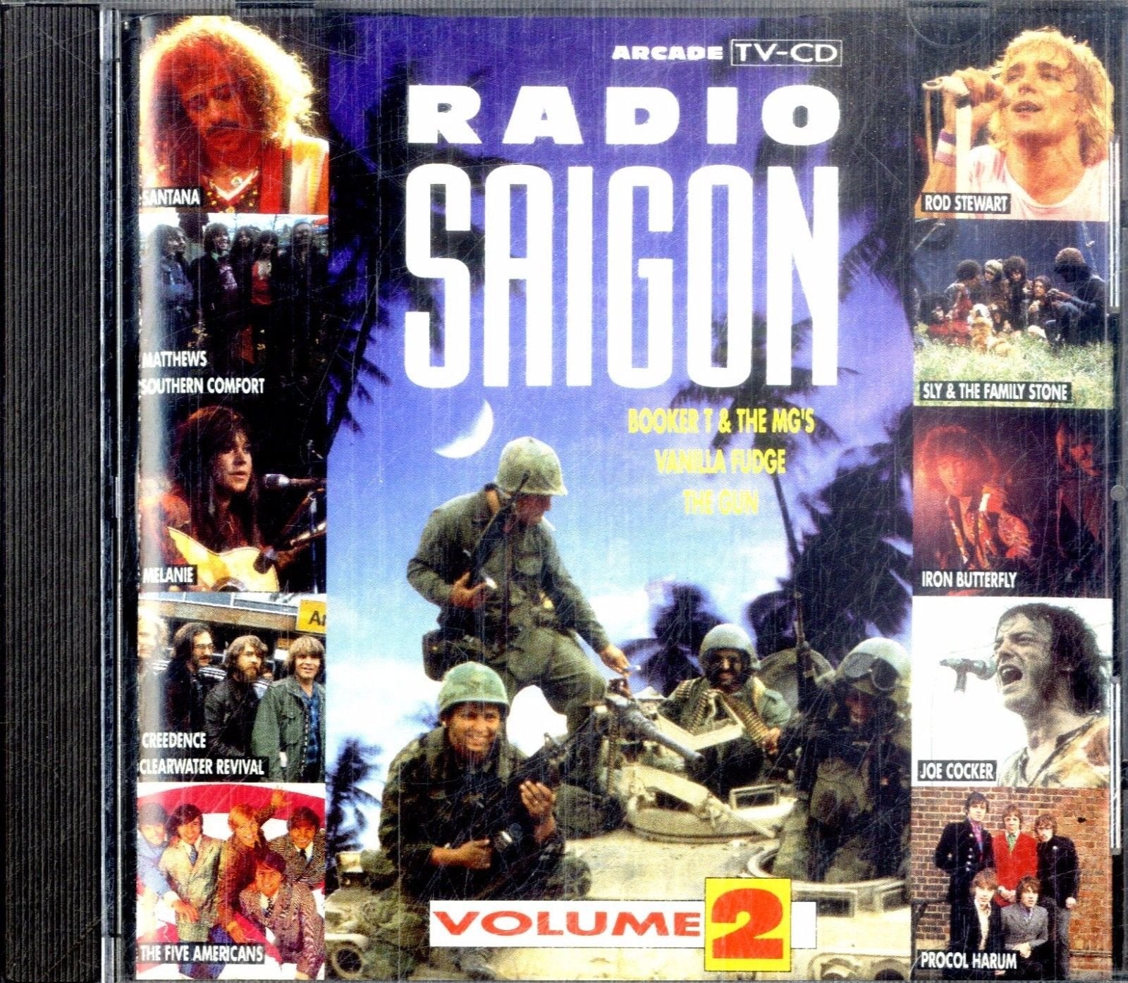Joe Cocker, Procol Harum, Santana, Sly & The Family Stone, Vanilla Fudge, The Gun, Iron Butterfly..