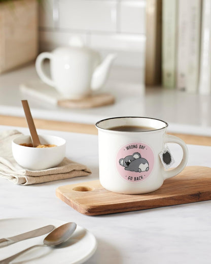 Legami Cup-Puccino Llama Cup, Bone China, Multicolor