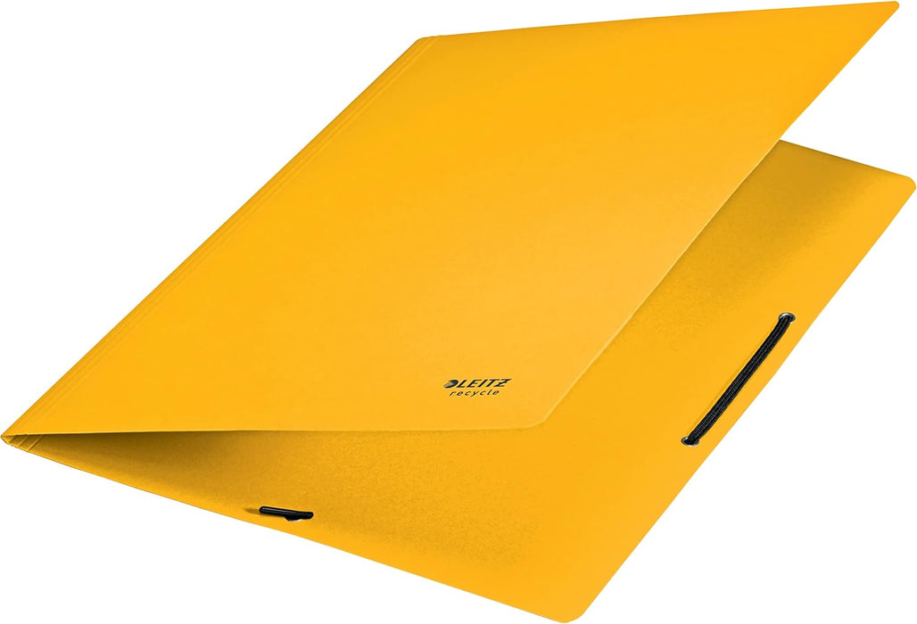 L:Elastic Folder Recycle A4 Yellow