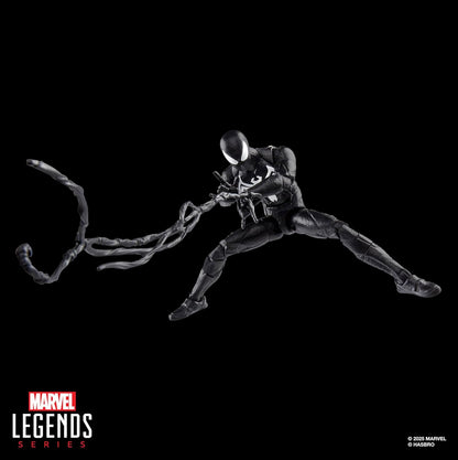 Marvel Hasbro Legends Series, Gamerverse, Peter Parker con tuta nera, action figure di Spider-Man