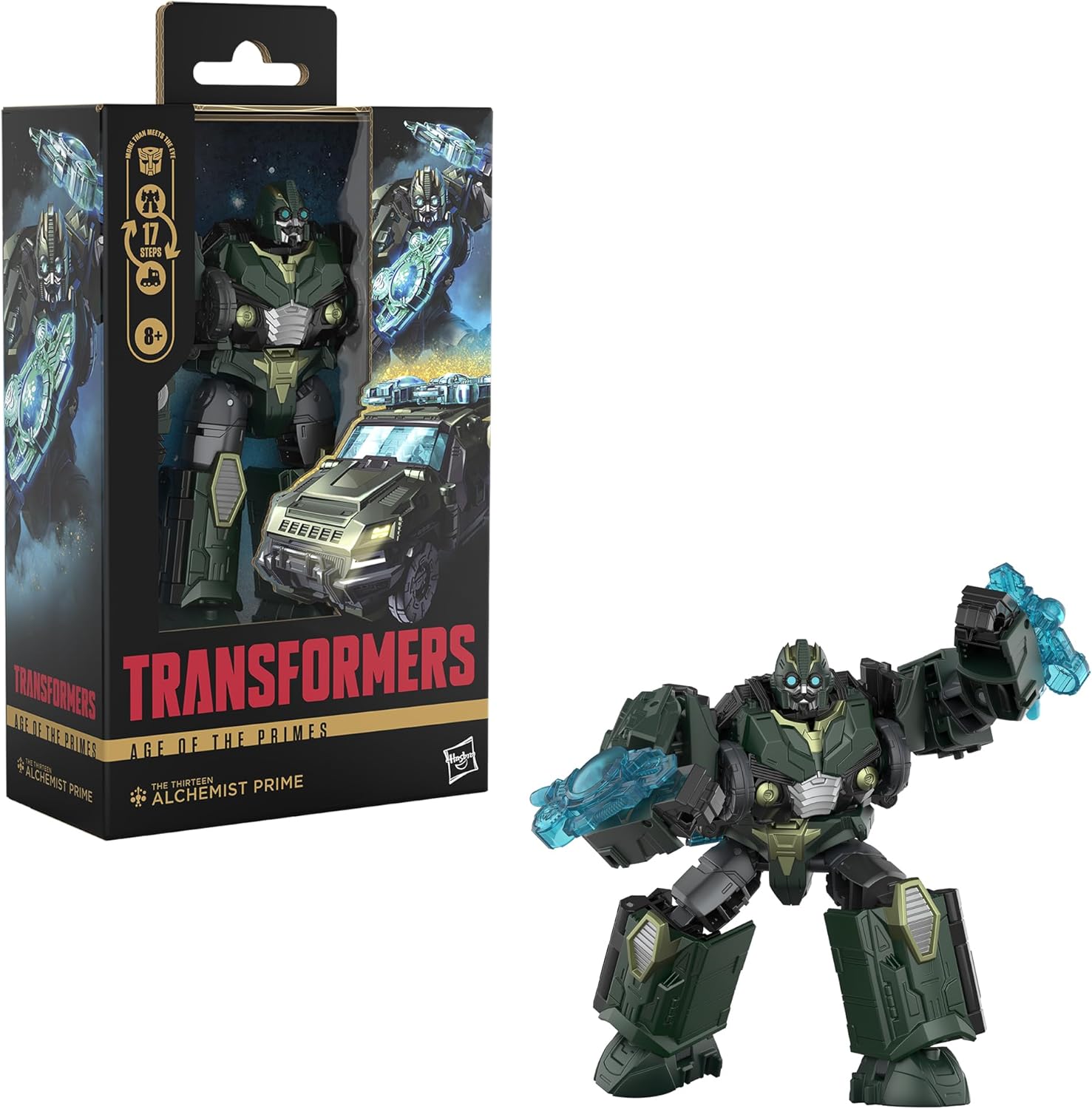 Transformers Age 8+ Age of the Primes Deluxe Class The Thirteen Alchemist Prime Action Figure