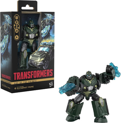 Transformers Age 8+ Age of the Primes Deluxe Class The Thirteen Alchemist Prime Action Figure