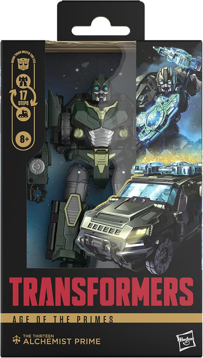 Transformers Age 8+ Age of the Primes Deluxe Class The Thirteen Alchemist Prime Action Figure