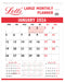 Letts of London Large Monthly Planner 2026 26-TLMP