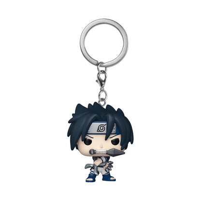 Funko Pop! Keychain: Naruto Classic - Sasuke Uchiha - Neuartiger Schlüsselanhänger - Vinyl-Minifigur Zum Sammeln - Strumpffüller - Geschenkidee - Offizielle Handelswaren - Anime Fans - Minifigur