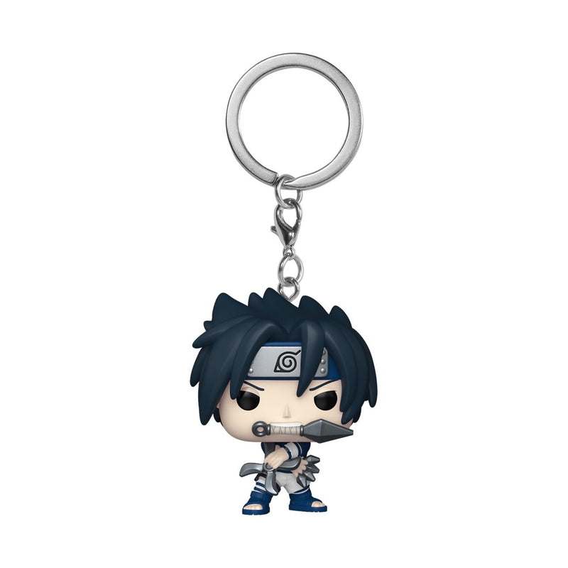 Funko Pop! Keychain: Naruto Classic - Sasuke Uchiha - Neuartiger Schlüsselanhänger - Vinyl-Minifigur Zum Sammeln - Strumpffüller - Geschenkidee - Offizielle Handelswaren - Anime Fans - Minifigur