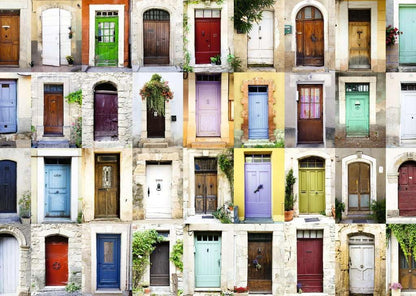Ravensburger Adult Puzzle 1000 Pieces - Beautiful Doors in The Provence Region of France