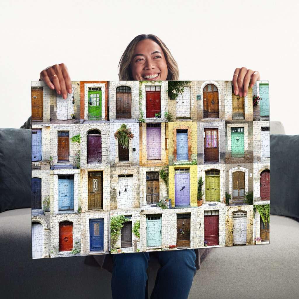 Ravensburger Adult Puzzle 1000 Pieces - Beautiful Doors in The Provence Region of France