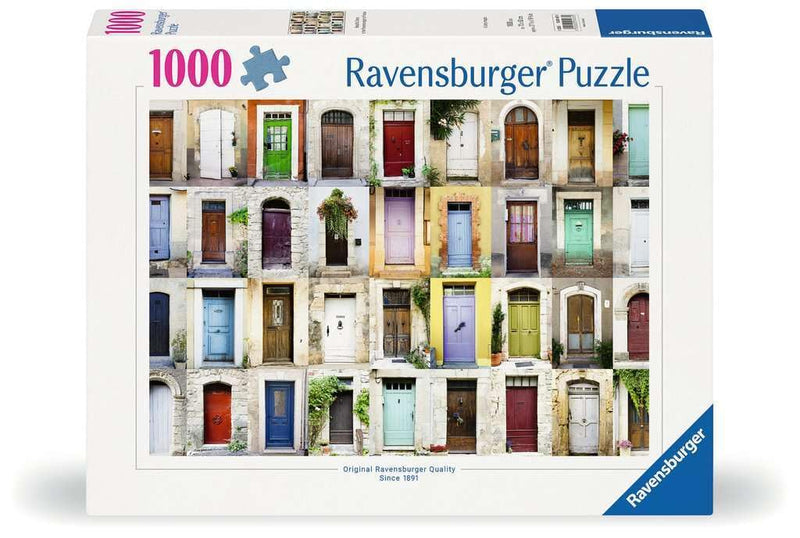 Ravensburger Adult Puzzle 1000 Pieces - Beautiful Doors in The Provence Region of France