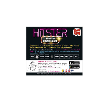 Jumbo Hitster - Movies & TV Soundtracks expansion (Nordics)