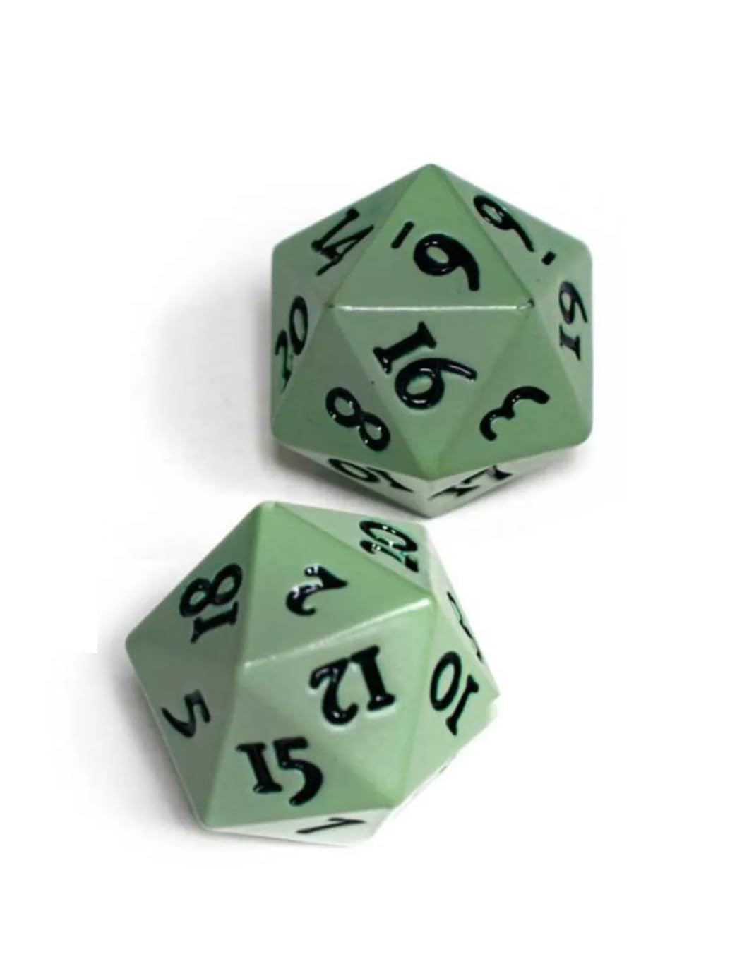 Heavy Metal D20 Dice - Vivid Cool Matcha by Ultra PRO