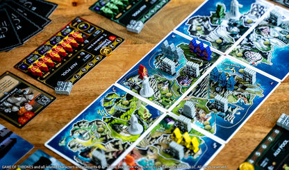 Tiny Epic Game of Thrones Board Game, Strategy Game for Adults & Teens, 1-4 Players, 60+ Min Playtime, Play as Iconic Westeros Characters, Custom Dice, Miniatures, Metal Coins, and Wooden Components