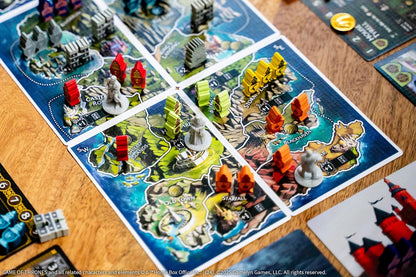 Tiny Epic Game of Thrones Board Game, Strategy Game for Adults & Teens, 1-4 Players, 60+ Min Playtime, Play as Iconic Westeros Characters, Custom Dice, Miniatures, Metal Coins, and Wooden Components