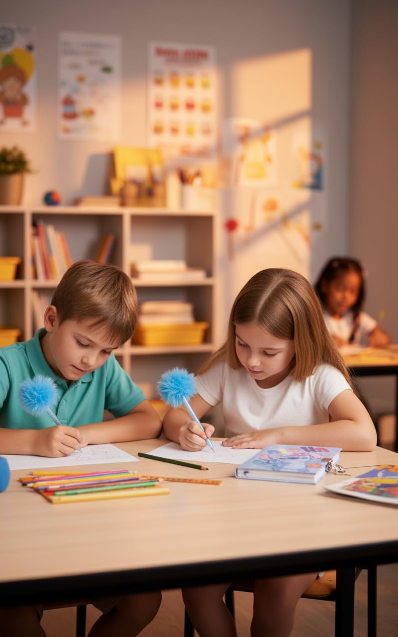 Diario Set Stitch – Set di cancelleria con diario segreto, Fuzzy Pen, adesivi e accessori per bambini creativi fan di Lilo & Stitch che vogliono scrivere e decorare al loro stile