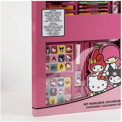 Drawing Set Hello Kitty 26,7 X 45,3 X 3 Cm