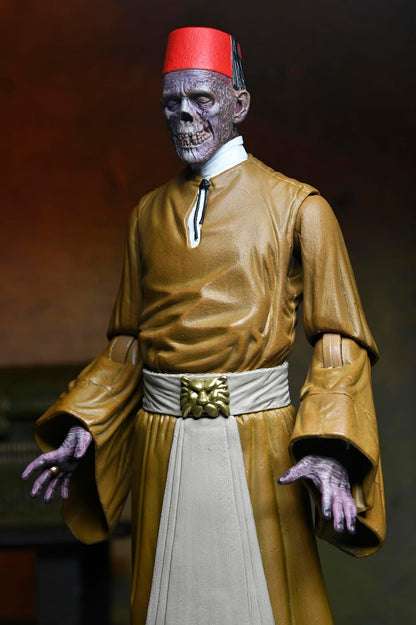 NECA Universal Monsters The Mummy Action Figure, Karloff The Uncanny, con accessori