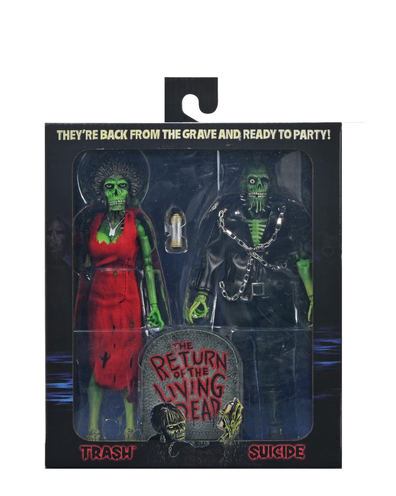 NECA Trash & Suicide Pack 2 Clothed Action Fig. 20 cm The Return of The Living Dead