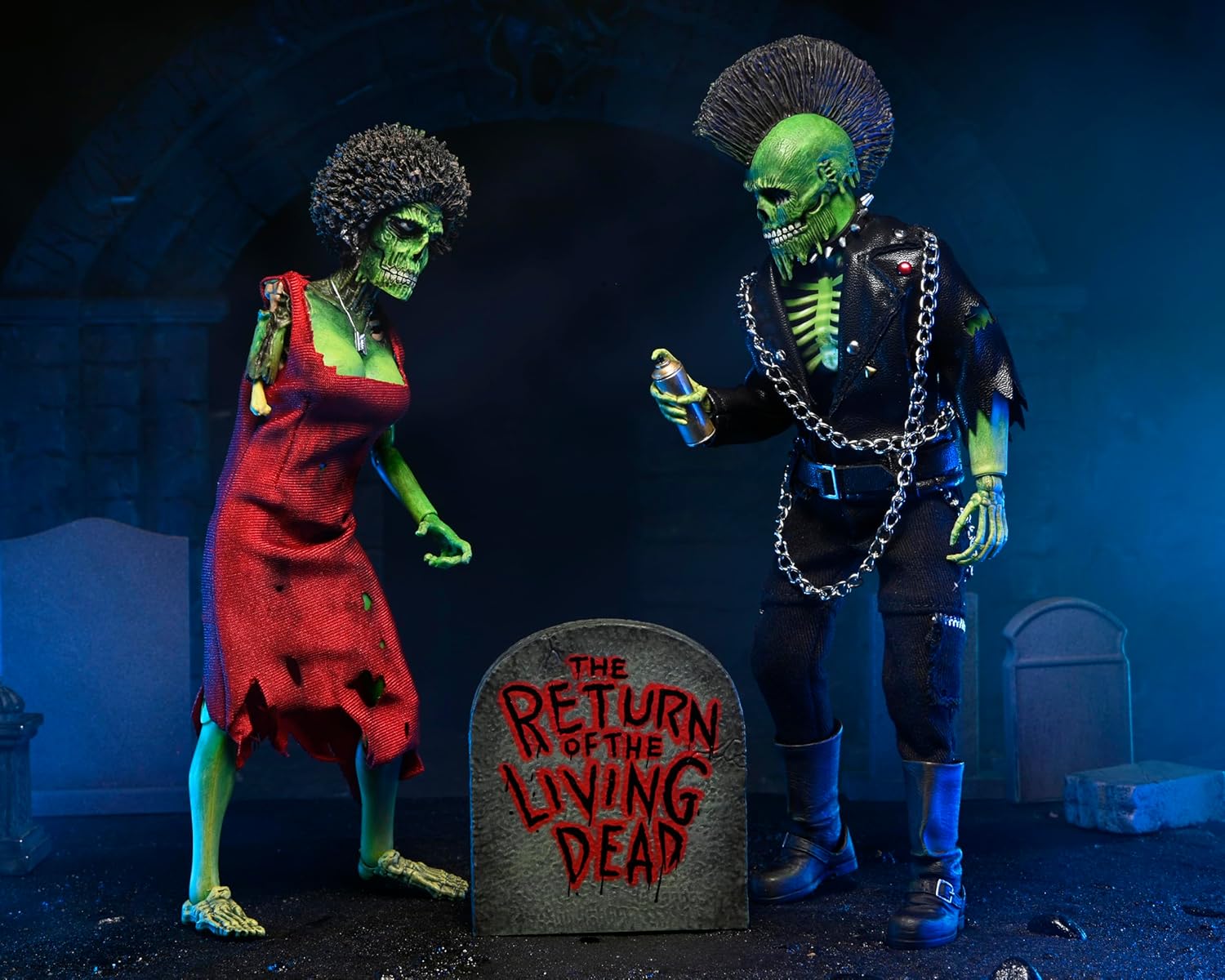 NECA Trash & Suicide Pack 2 Clothed Action Fig. 20 cm The Return of The Living Dead