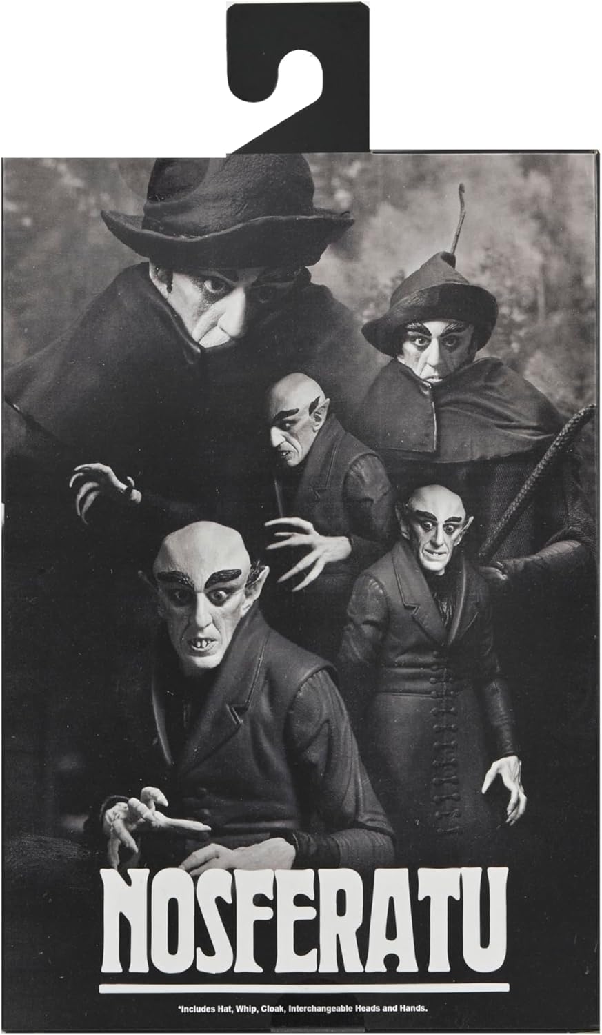 NECA Nosferatu Actionfigur, 17,8 cm, Ultimate Count Orlok (B&W
