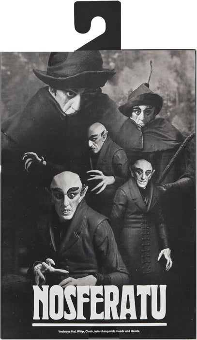 NECA Nosferatu Actionfigur, 17,8 cm, Ultimate Count Orlok (B&W