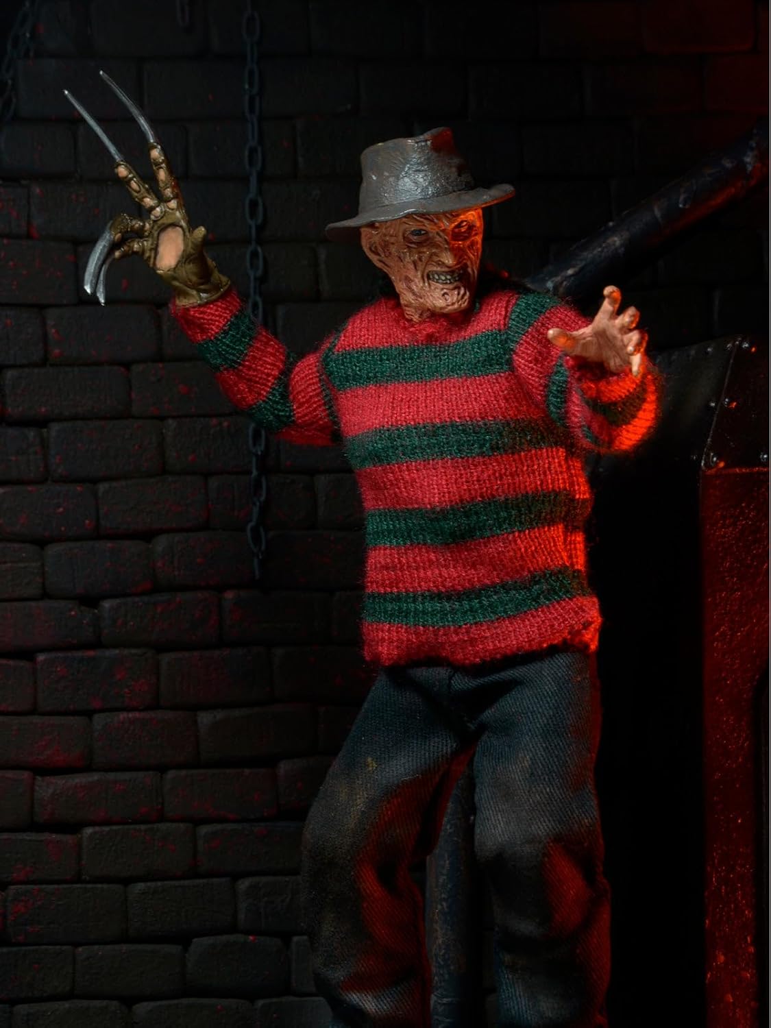 NECA 8-Inch Nightmare on Elm Street Dream Warriors Freddy Clothed Figure