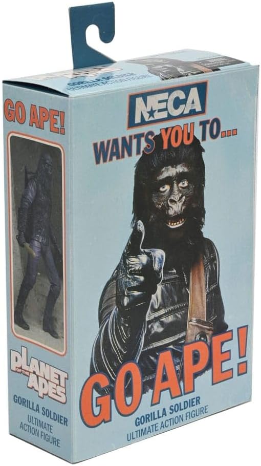 Ultimate Gorilla Soldier Scale Action Figura 18 cm Planet of The Apes