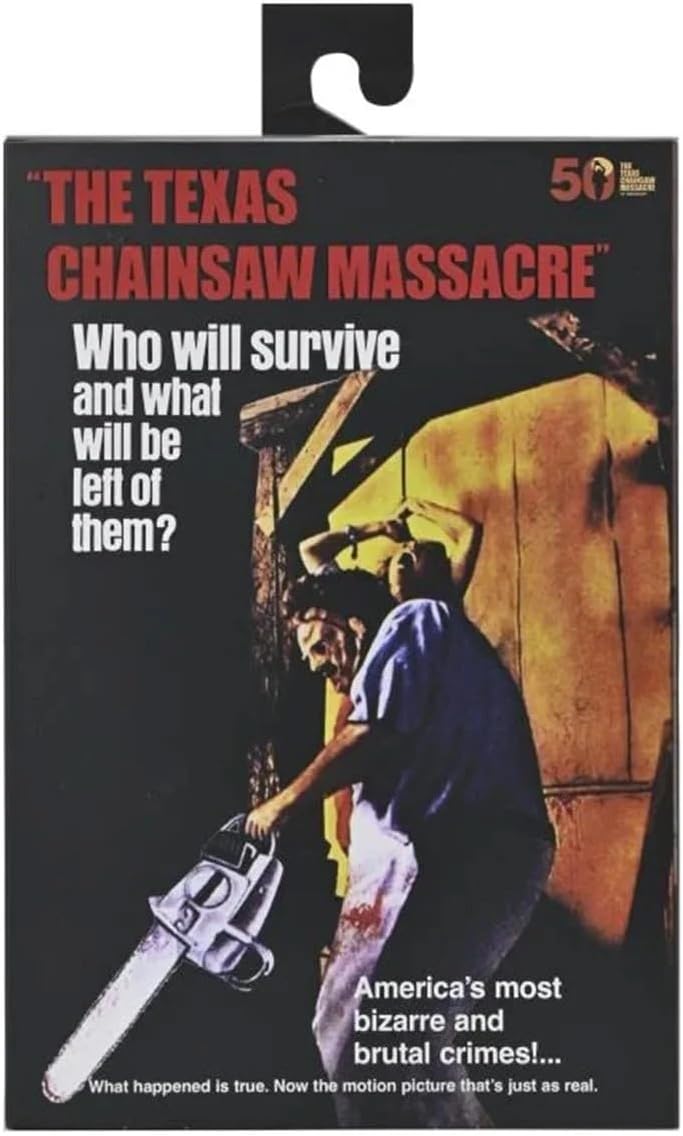 Texas Chainsaw Massacre 50Th Anniversary Leatherface Ultimate 7 Inch Scale Action Figure