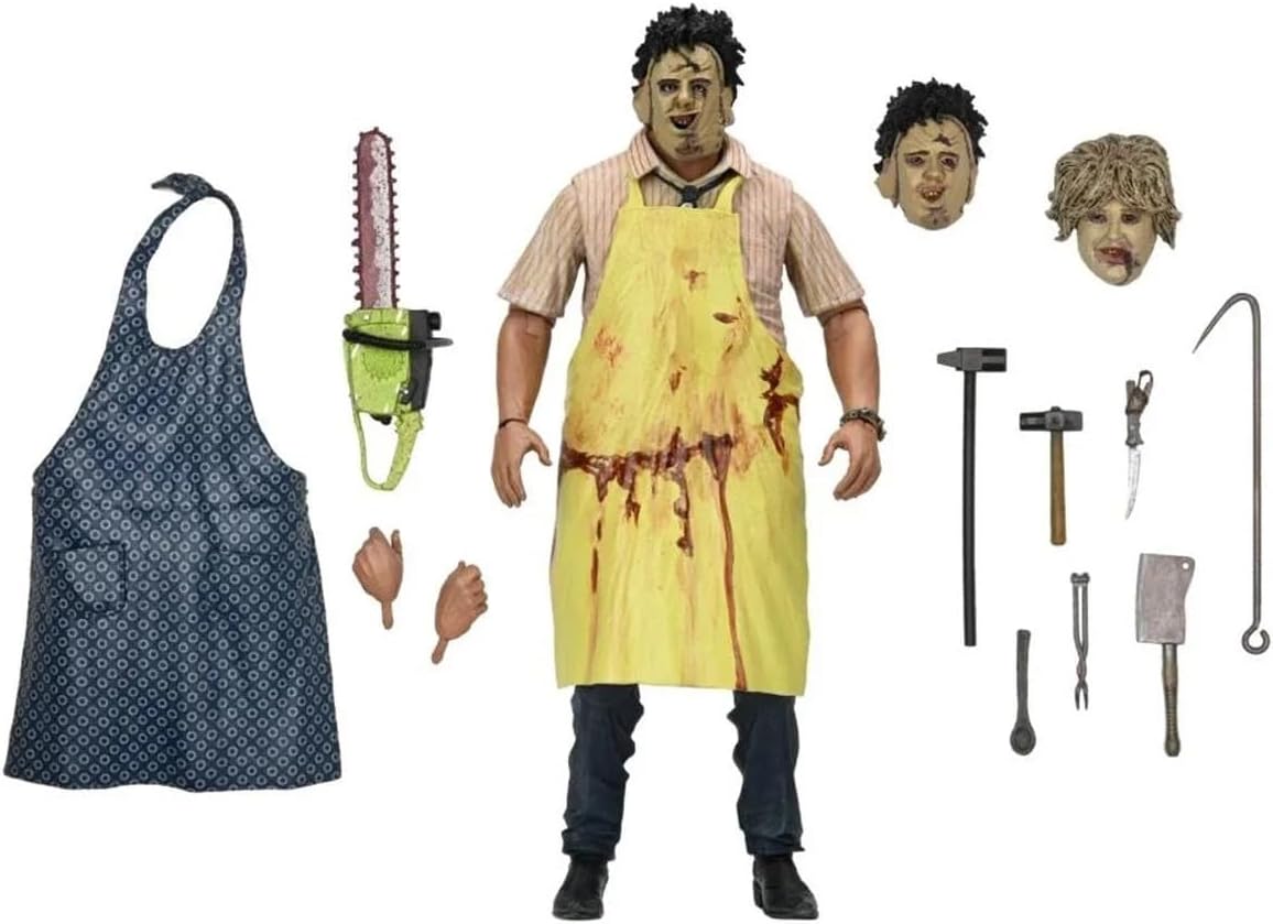 Texas Chainsaw Massacre 50Th Anniversary Leatherface Ultimate 7 Inch Scale Action Figure