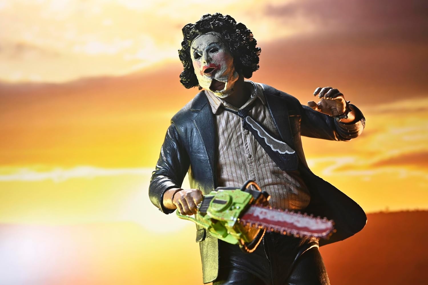 NECA - Texas Chainsaw Massacre, 7 Inch Scale Action Figure, 50th Anniversary Pretty Woman Skin Face